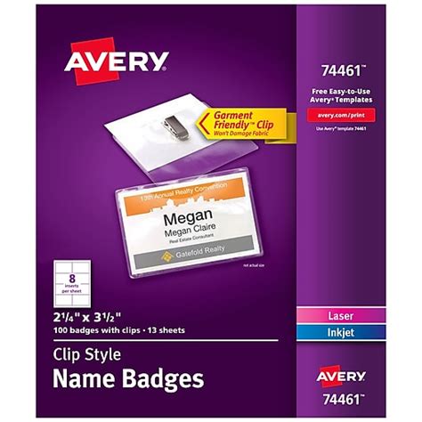 staples professional name tags.